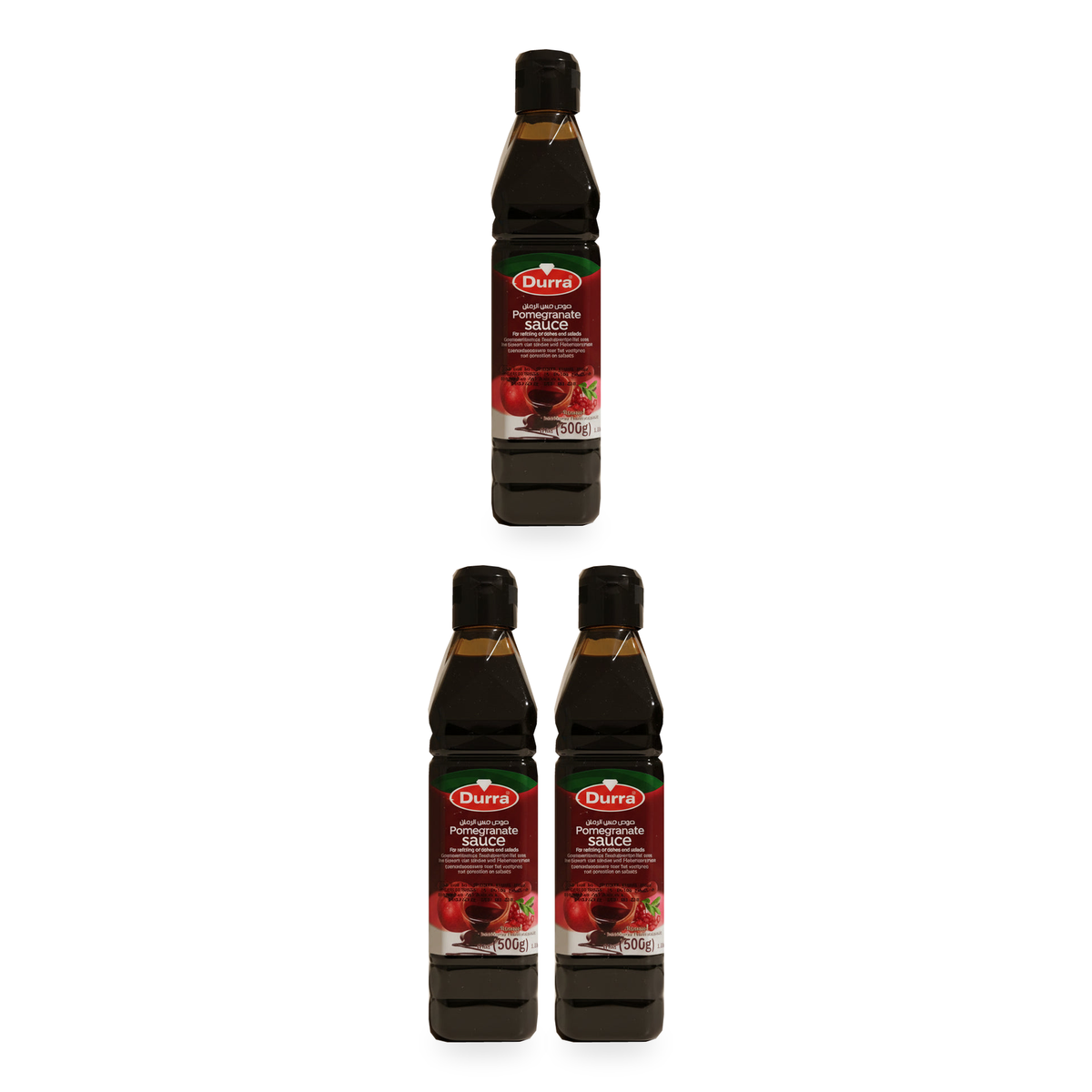 Mélasse de grenade Durra 500 g – Lot de 3 bouteilles