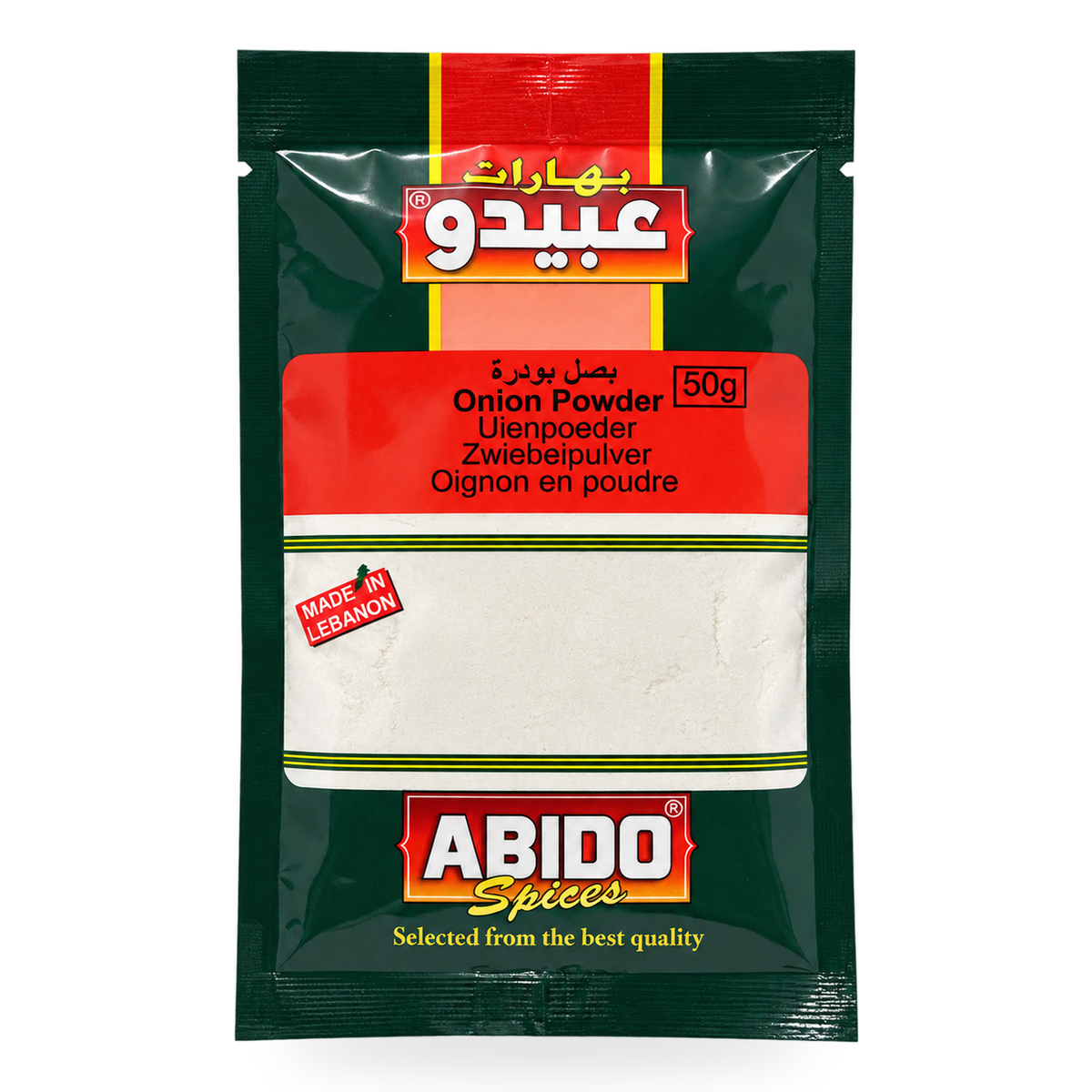 Oignon en poudre Abido Spices 50 g – 1 sachet