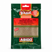 Poivre noir moulu Abido 60 g — 1 sachet