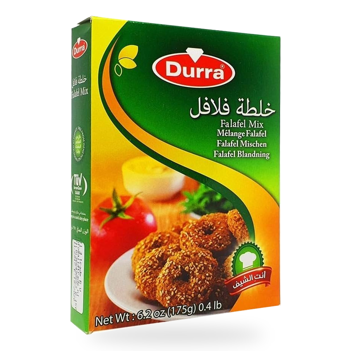Préparation pour falafels Durra 175 g, sans moule - 1 boîte
