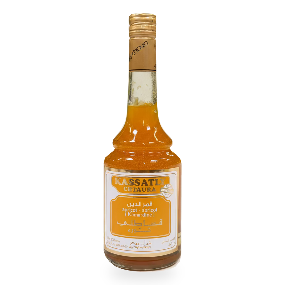 Sirop de Kamardine à l’abricot Kassatly Chtaura 600 ml – 1 bouteille