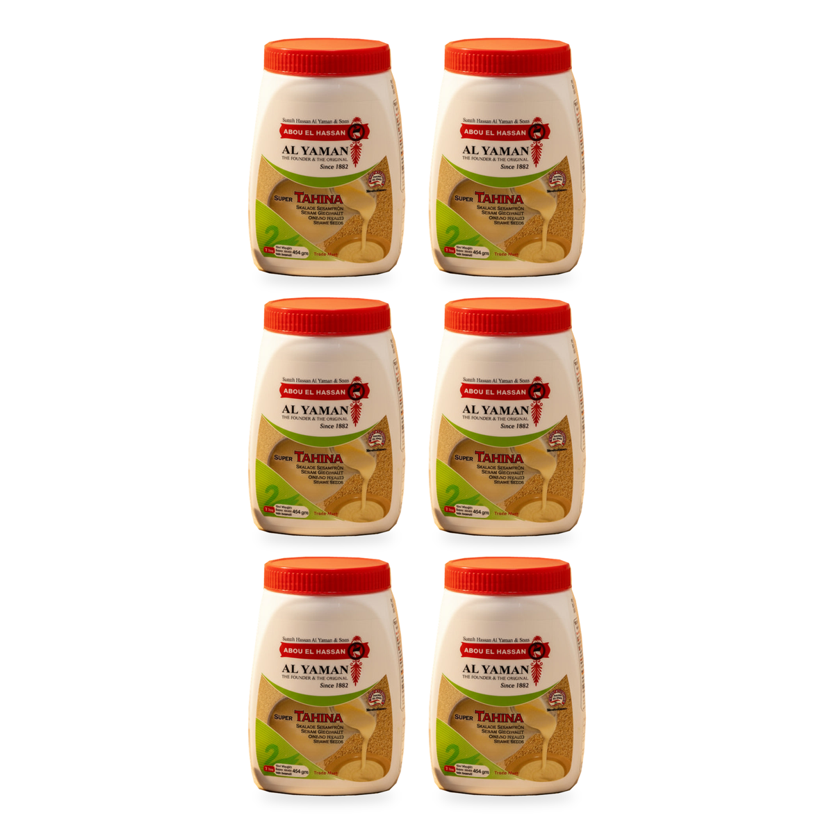 Tahina Al Yaman 454 g - lot de 6 pots