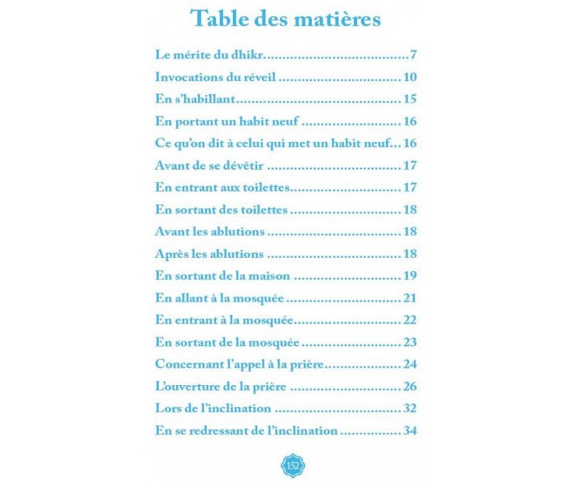La Citadelle du Musulman Recueil d’invocations authentiques – Beige - De Sa‘îd Al - Qahtânî – Éditions Al - Hadîth - KokechliAl Hadîth
