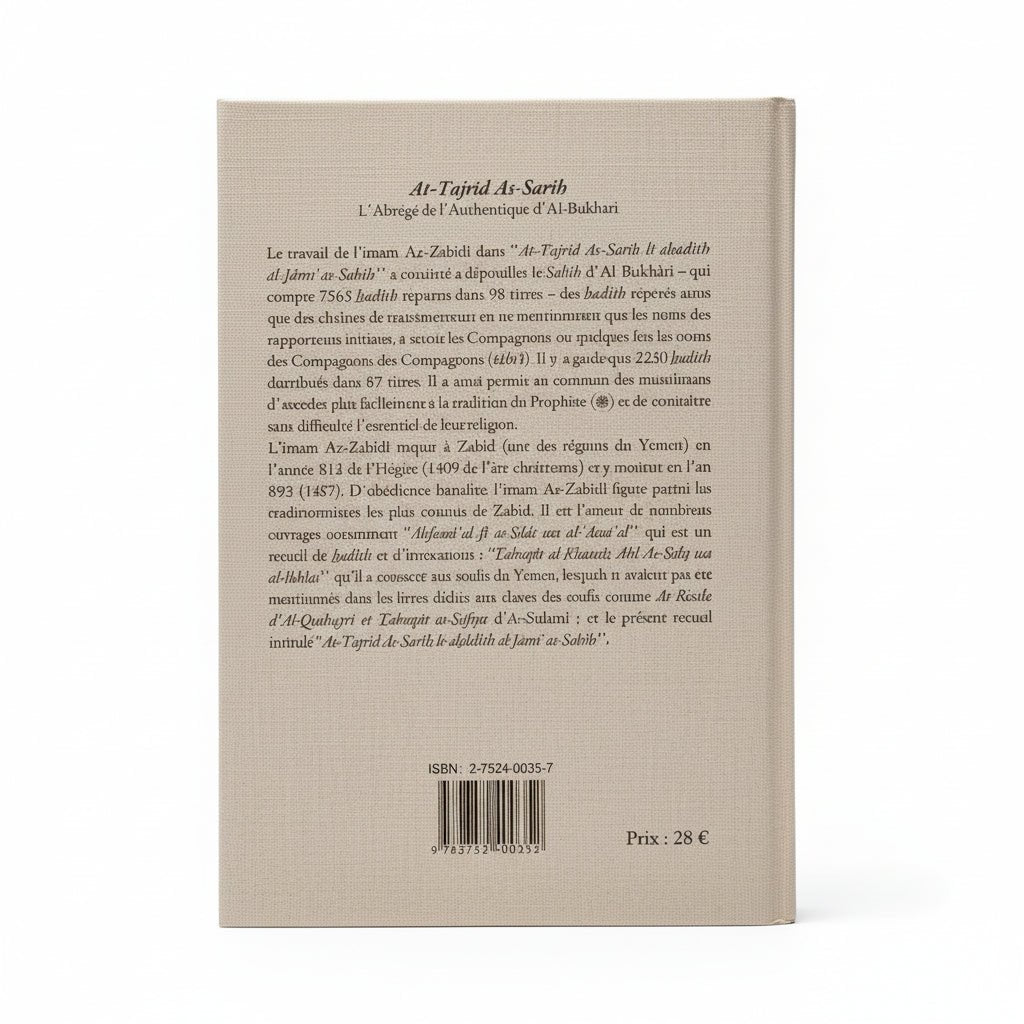 L’Abrégé de l’Authentique d’Al - Bukhari - Résumé Précis et Accessible des Hadiths du Prophète Muhammad (PSL) - KokechliMaison d'Ennour