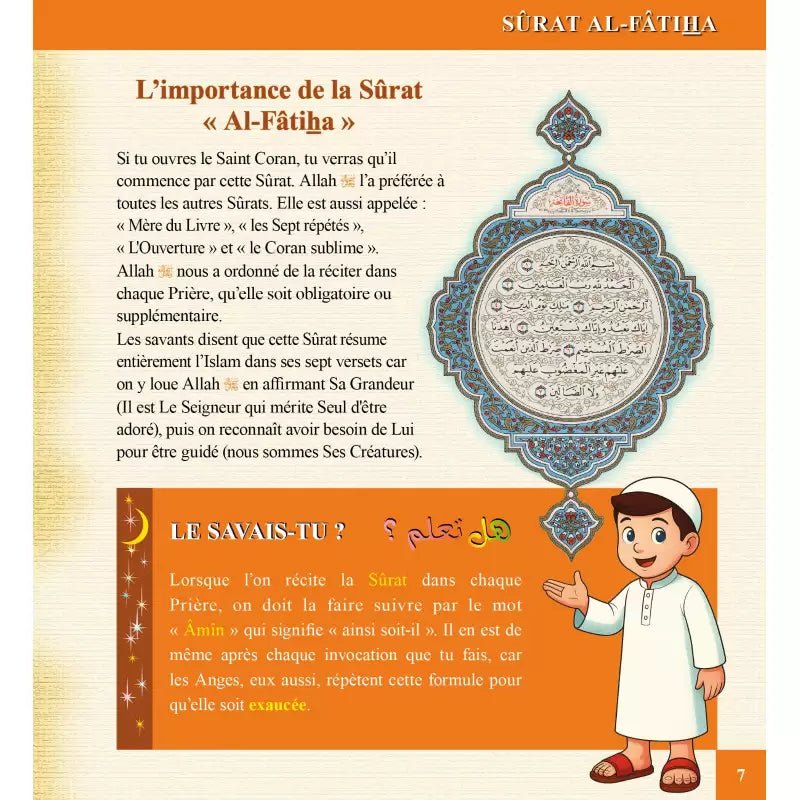 Le Coran expliqué à mon enfant – Tome 1 (Al - Fatiha et les 9 dernières sourates) – Éditions Sana - KokechliSana