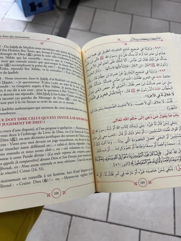 Le livre des invocations - 2 tomes - Maison d'Ennour - Français / Arabe - KokechliMa boutique