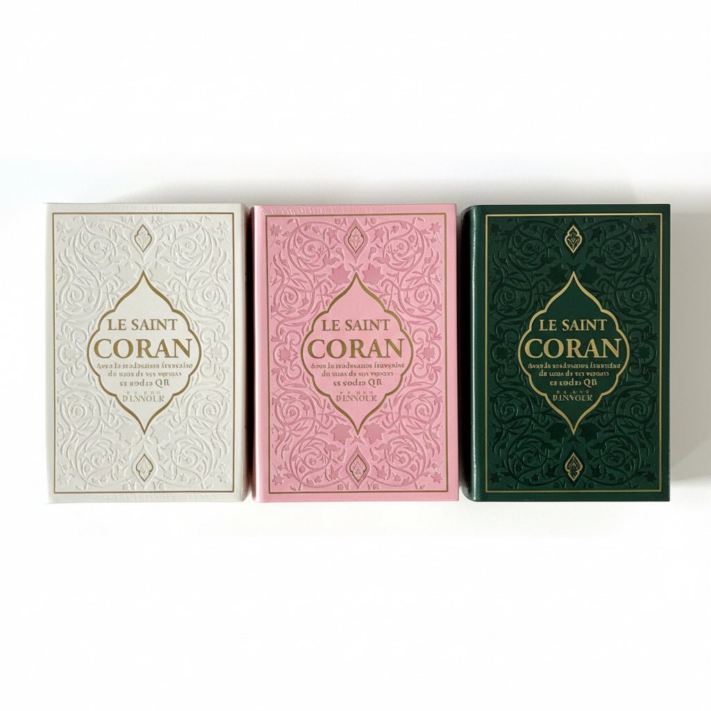 Le Noble Coran arabe / français avec QR code (écoute page par page) - 4 couleurs - Petite taille - Kokechli Kokechli