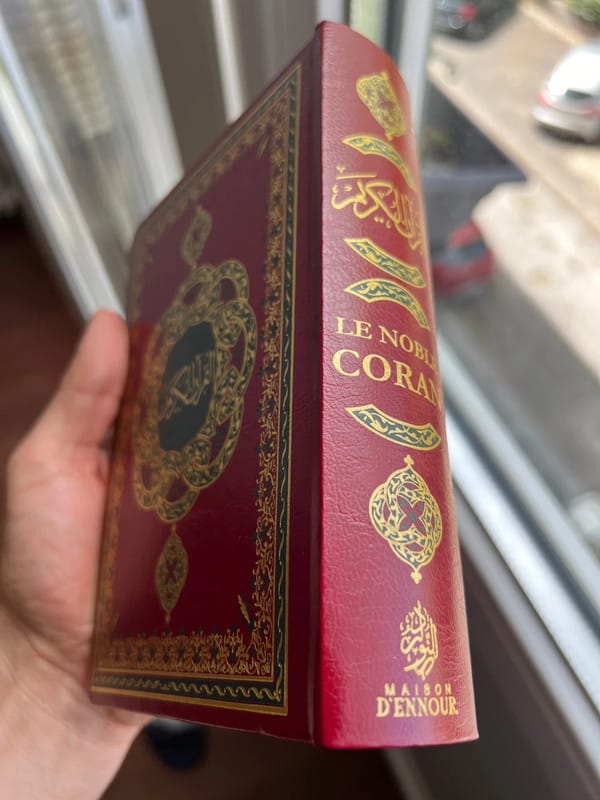 Le Noble Coran Français - Arabe - Phonétique rouge bourdeau - Kokechli Ma boutique