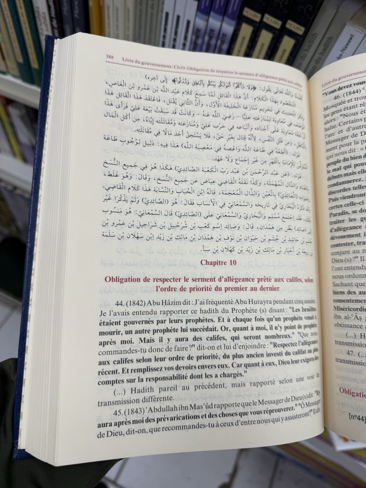 Le Sahih de Muslim avec commentaire d'Al - Nawawi (arabe / français) en 10 volumes - KokechliKokechli