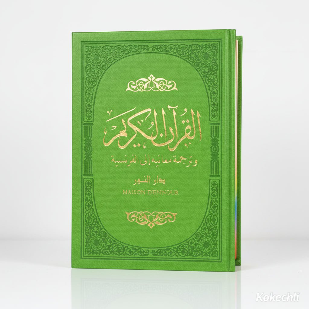 Le Saint Coran arabe/français – Édition arc - en - ciel (10 couleurs) – Couverture rigide - Kokechli Maison d'Ennour