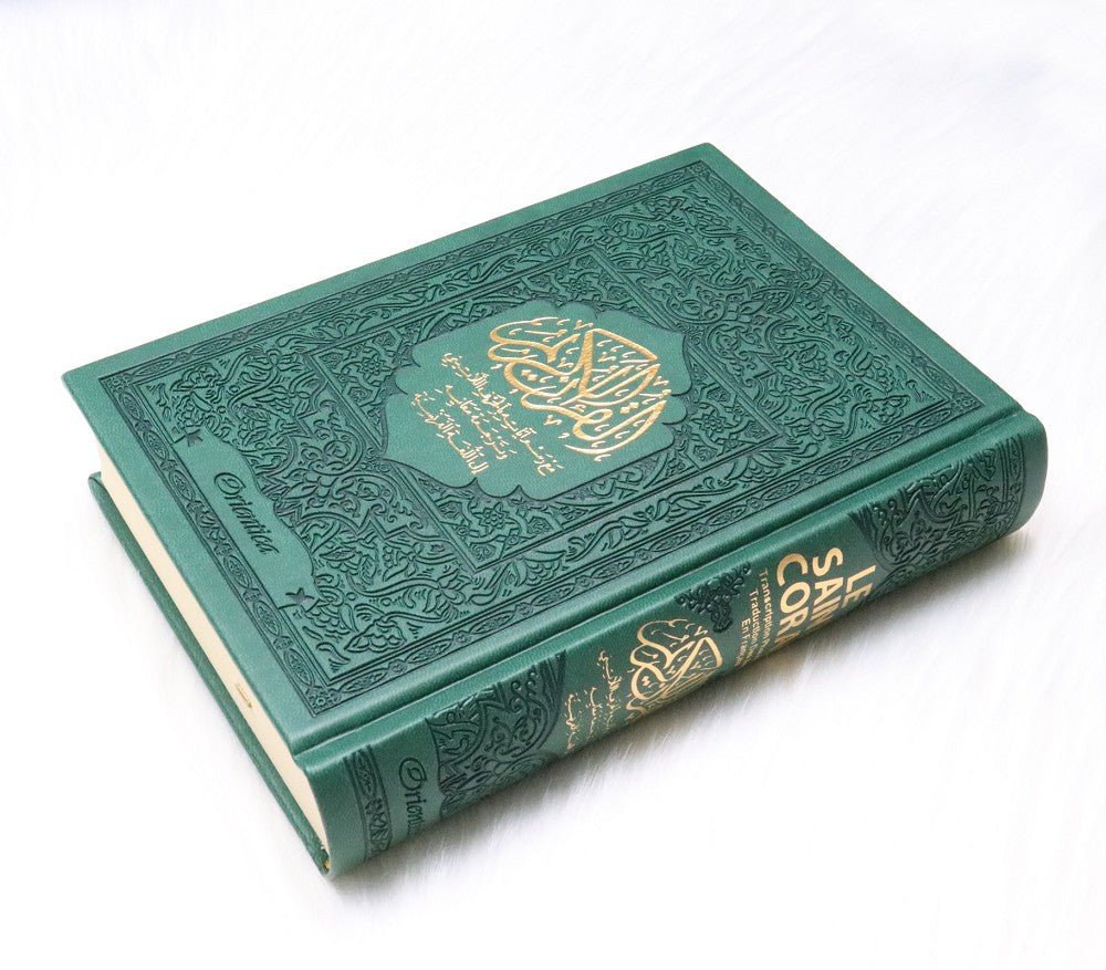 Le Saint Coran en arabe (transcription phonétique + traduction française) – Édition de luxe – Orientica - Kokechli Orientica