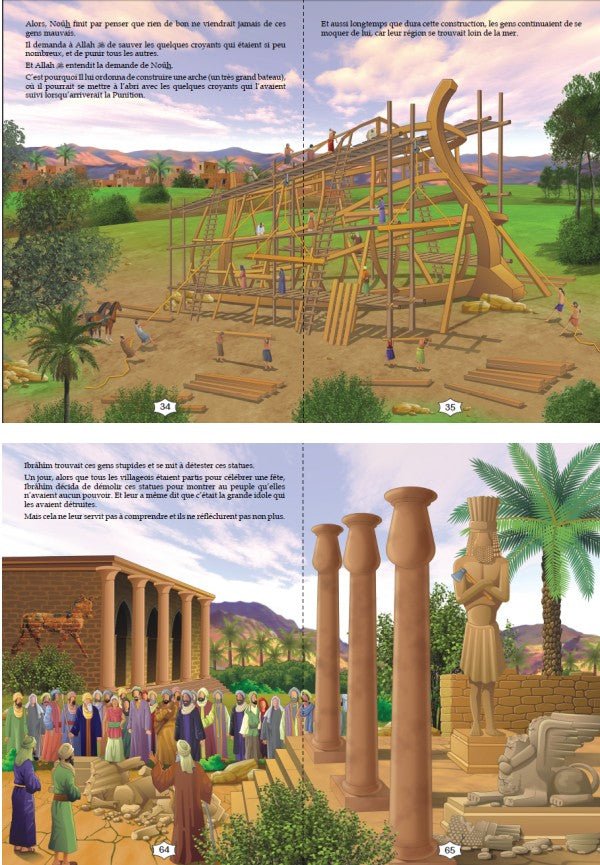 Les Histoires des Prophètes Racontées aux Enfants (dès 5 ans) – Amina Rekad (d’après Ibn Kathîr) – Éditions Orientica - Kokechli Orientica
