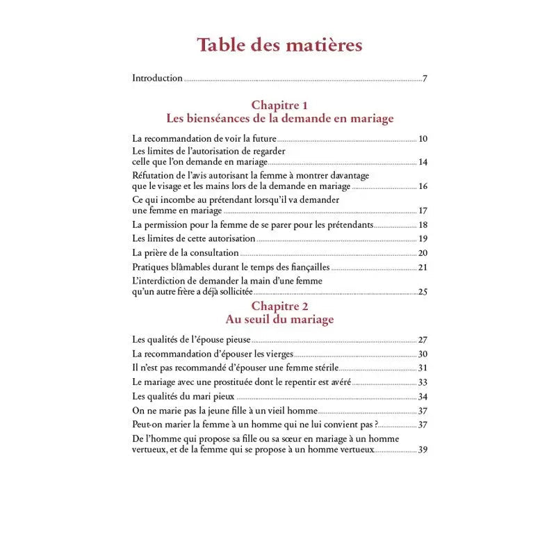 Les règles du mariage Le livre indispensable pour réussir son mariage 4ᵉ édition – Éditions Al - Hadîth - KokechliAl Hadîth