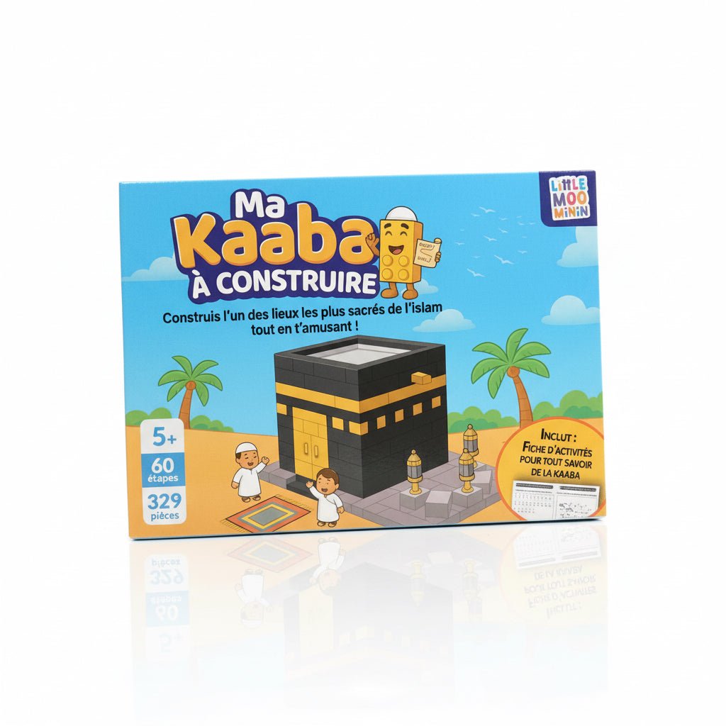 Ma Kaaba à Construire – Jeu de Construction Éducatif (329 pièces - Dés 5 ans ) - Kokechli Kokechli