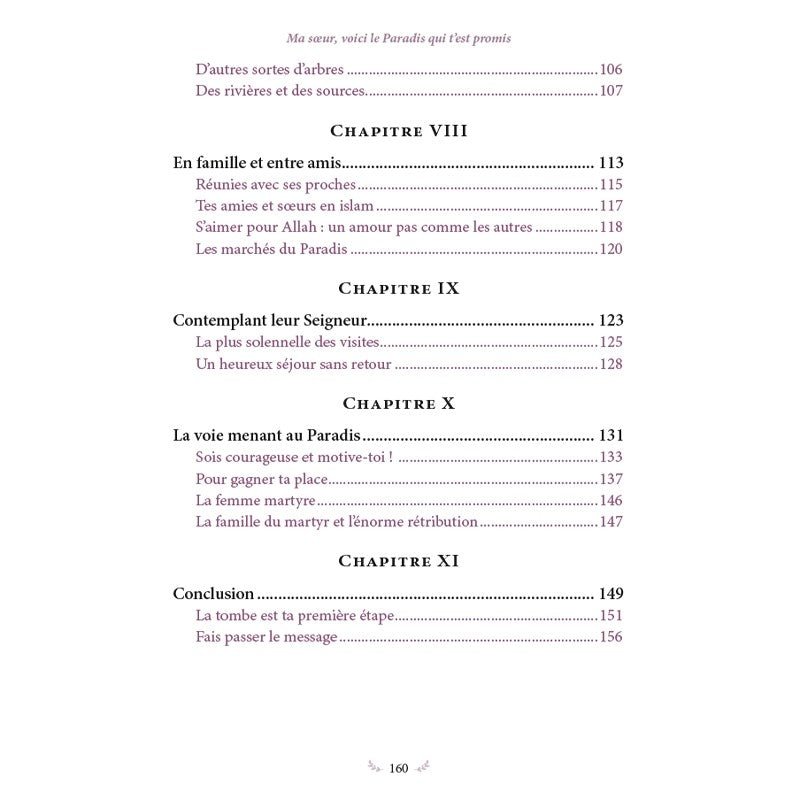 Ma sœur, voici le Paradis qui t’est promis – Kawakib Al - Ghanimi – Éditions Al - Hadîth - Kokechli Al Hadîth