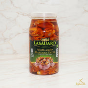 Makdous Extra Lasauard 2,8kg - Aubergines Farcies aux Noix et à l'Huile - Kokechli lasauard