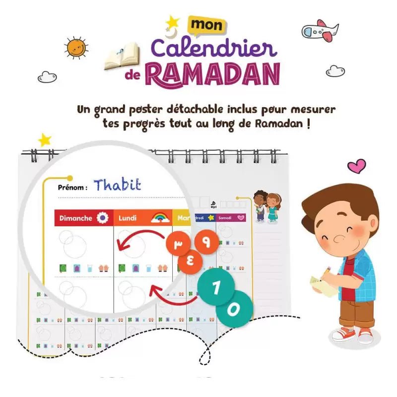 Mon cahier de Ramadan (Pour les maternelles +4 ans) – Learning Roots - KokechliSana