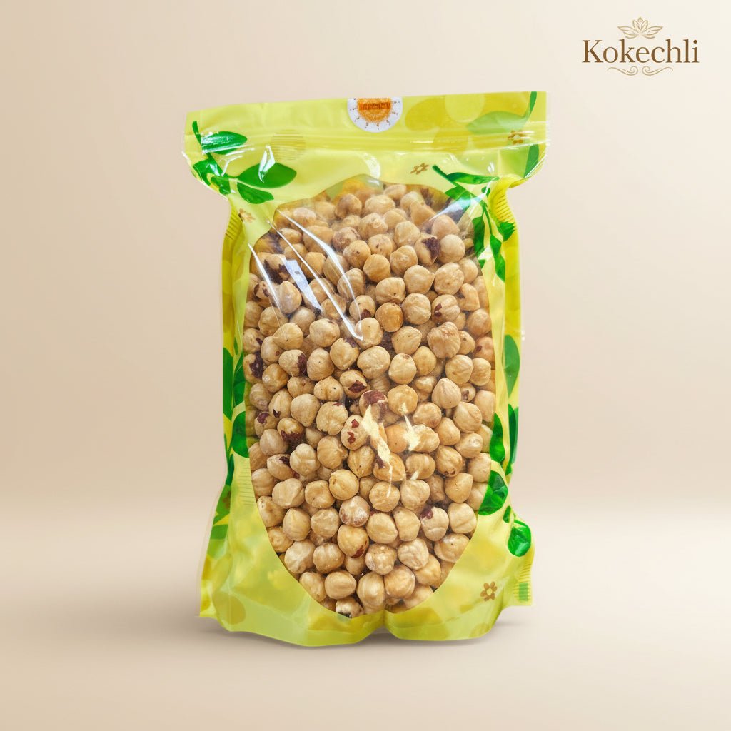 Noisettes blanchies torréfiées de Turquie (Giresun) - 1 kg - Kokechli KOKACH Foods