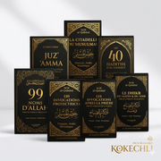 Pack cadeau noir - 7 petits livres spirituels - Kokechli Al Hadîth