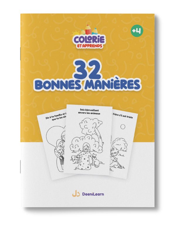 Pack : Colorie et apprends (4 livres de coloriages) - Édition : DeeniLearn - KokechliDeeniLearn