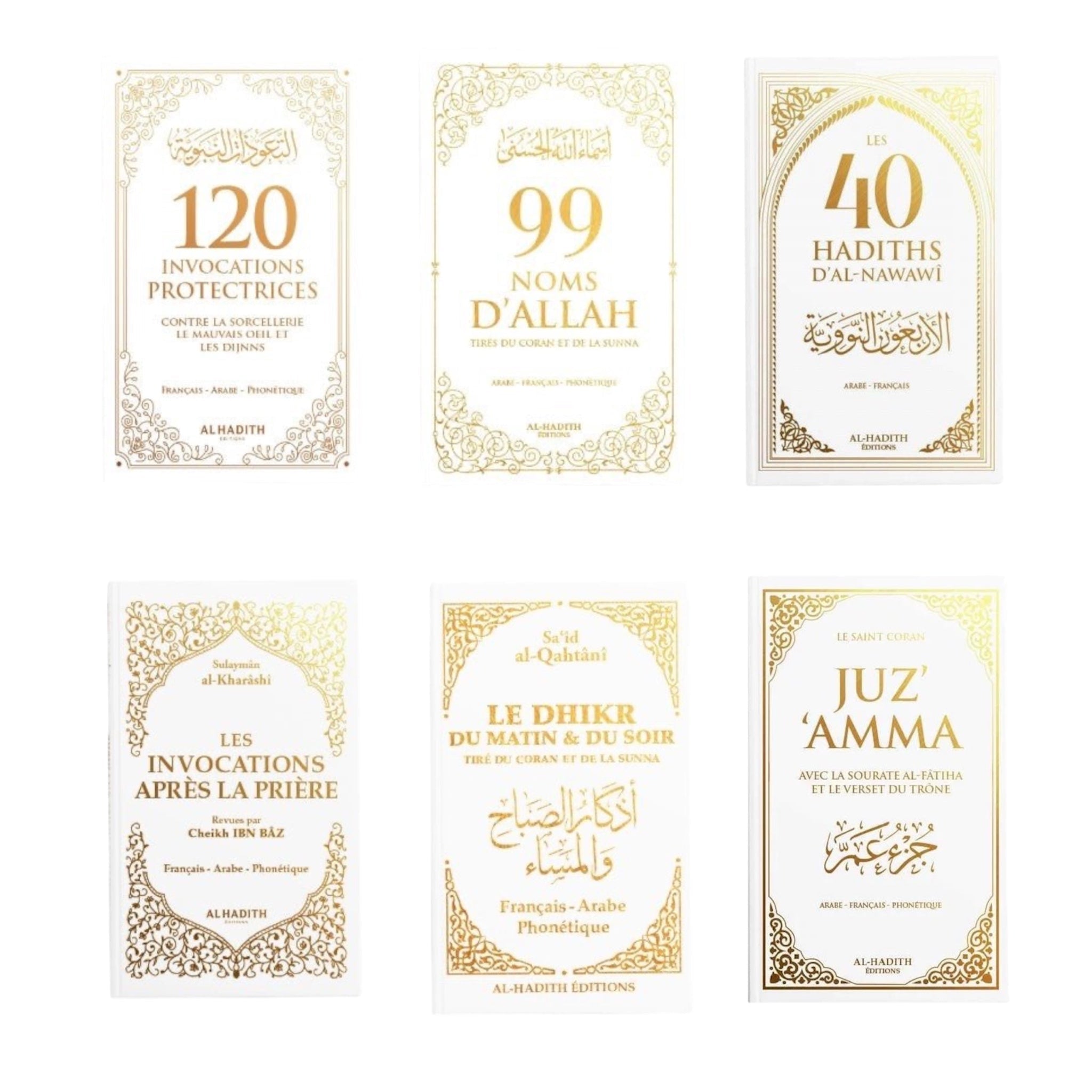 Pack Ramadan blanc - 6 petits livres spirituels - Kokechli Kokechli