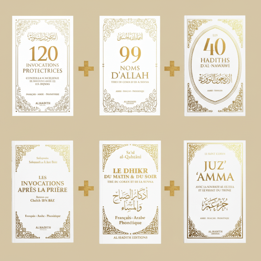 Pack cadeau  - petits livres spirituels - Blanc - 6 livres