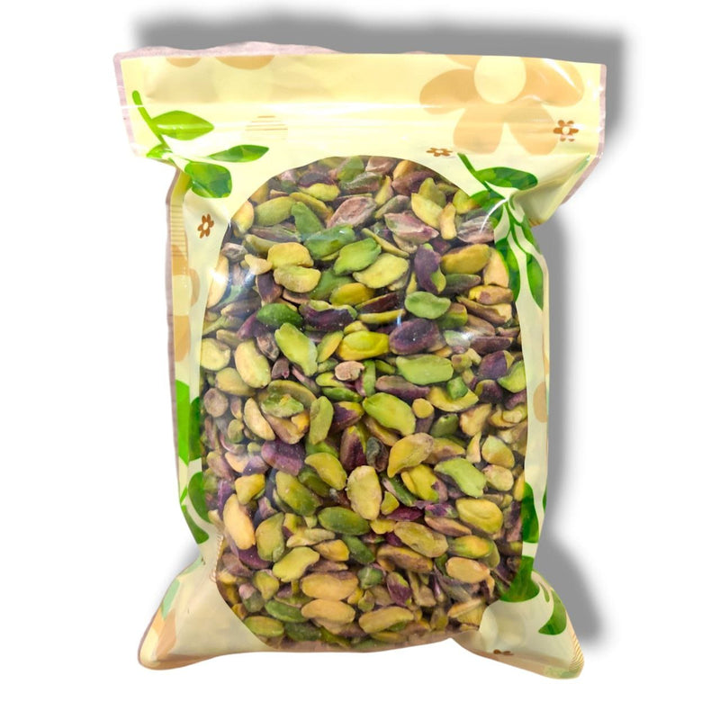 Pistaches d’Alep en morceaux non salées, cœur vert - KokechliMa boutique
