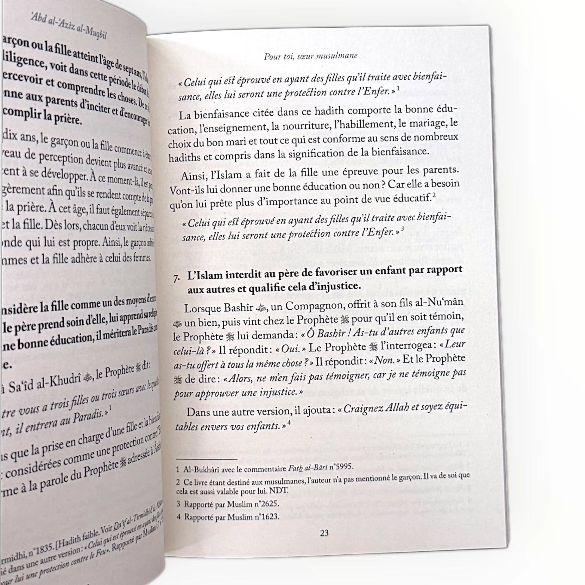 Pour toi sœur musulmane – d'apres Abd al - Aziz Al - Muqbil - KokechliAl Hadîth