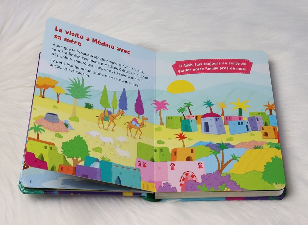 Premières histoires de la Sîra du Prophète Mouhammad racontées à mon Bébé - Livre avec pages cartonnées - Orientica - Kokechli Kokechli