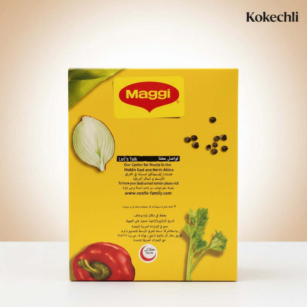 Soupe Maggi – Boîte de 12 Sachets | Bouillon Instantané Savoureux - Kokechli Maggi